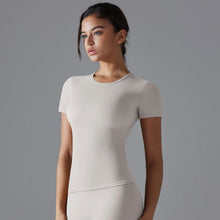 Load image into Gallery viewer, Bare Skin Short Sleeve Top