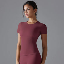 Load image into Gallery viewer, Bare Skin Short Sleeve Top