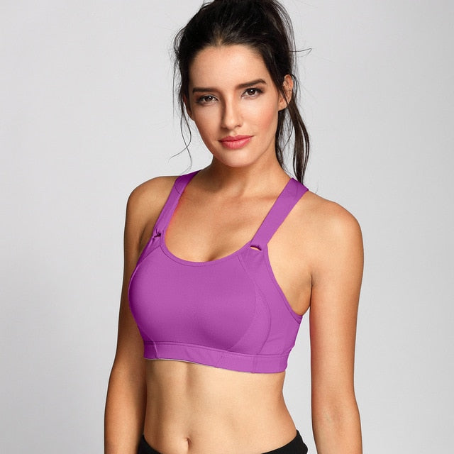 High Impact Adjustable Full Coverage Sports Bra – Simply Fit Factory