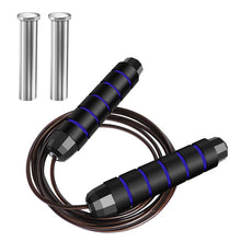 Load image into Gallery viewer, Tangle-free Speed Jump Rope in Blue