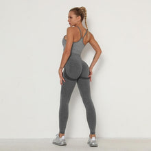 Load image into Gallery viewer, Seamless Bra Top & High Waist Leggings Athleisure 2-Piece Suit