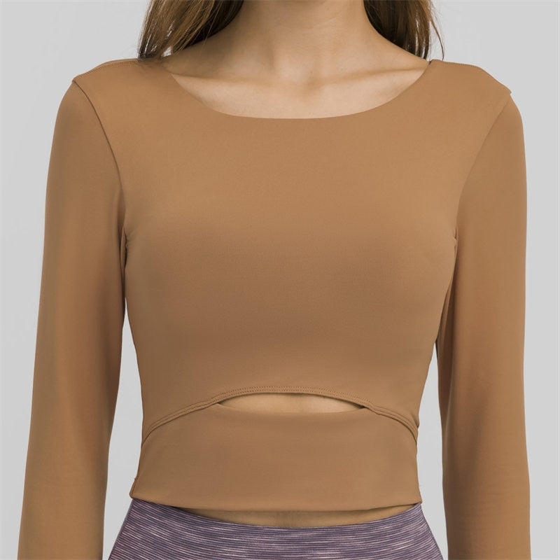 Long Sleeve Crop Top