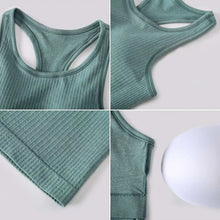 Load image into Gallery viewer, Racerback Tank Top with Built In Bra
