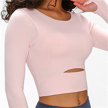 Load image into Gallery viewer, Long Sleeve Crop Top
