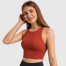 Load image into Gallery viewer, High Neck Racerback Tank
