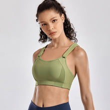 Load image into Gallery viewer, High Impact Adjustable Full Coverage Sports Bra
