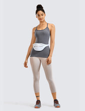 Load image into Gallery viewer, Racerback Camisole Tank Top with Built in Bra

