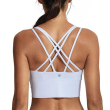 Load image into Gallery viewer, Strappy Yoga Bra Top (Medium Support) (Solid Colors)
