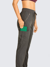 Load image into Gallery viewer, Athletic Cargo Casual Sweatpants with Zipper Pockets
