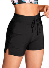 Load image into Gallery viewer, Side Split Board Shorts with Zipper Pocket - 4 inches
